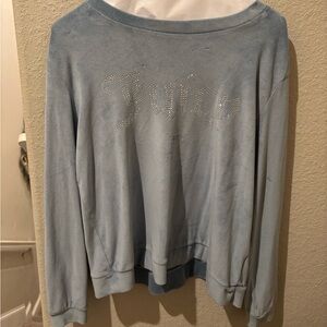 Juicy Couture Sky Blue Women's Crew Neck Sweater